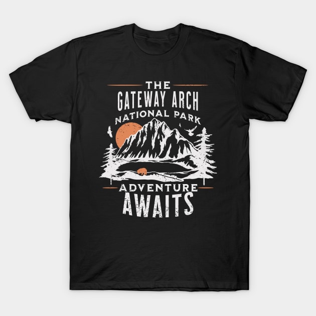 Gateway Arch National Park T-Shirt by Alien Bee Outdoors